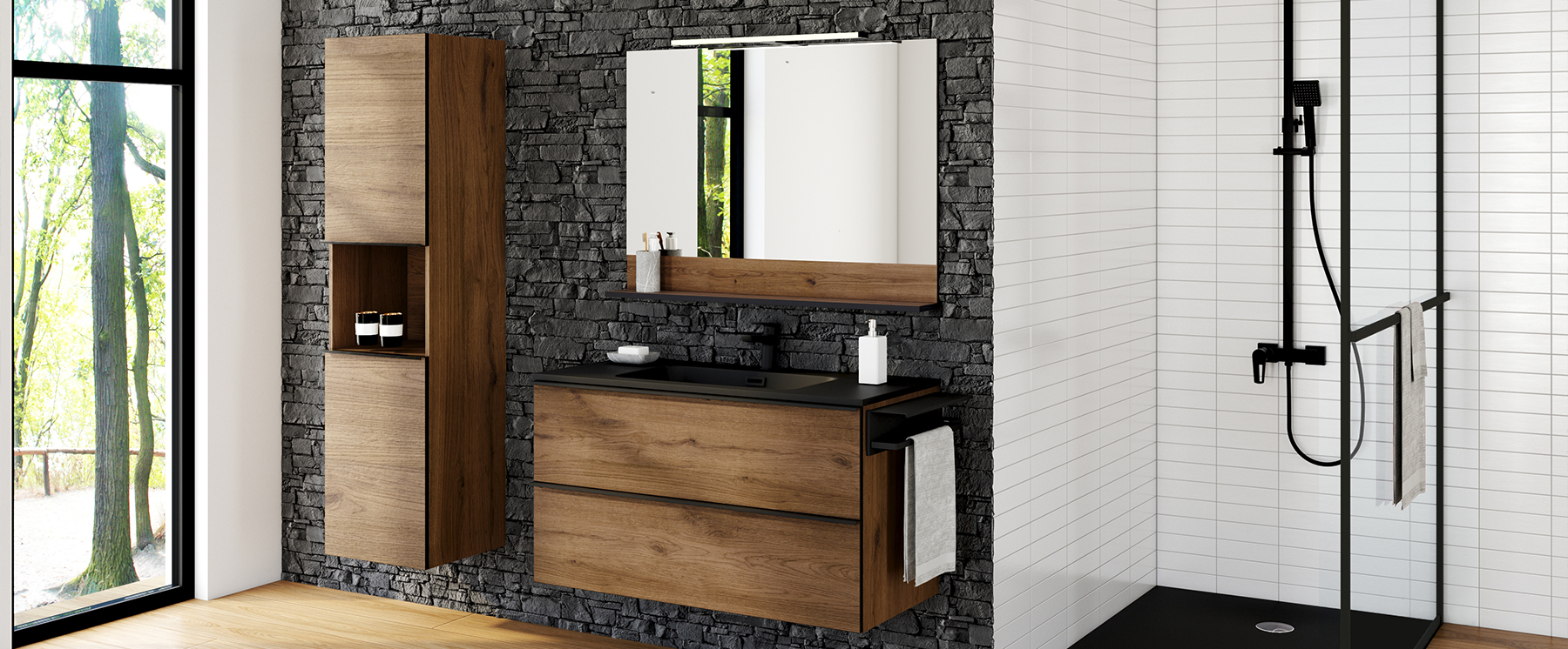 Uitrusten Trechter webspin borstel Allibert: ontwerper van badkamers, meubelen, douches, wc-brillen...